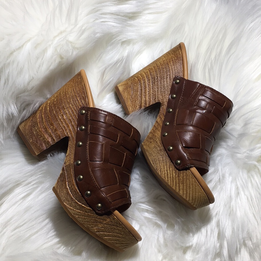 Kork-Ease Clog Slides Open Toe Size 6m - image 1